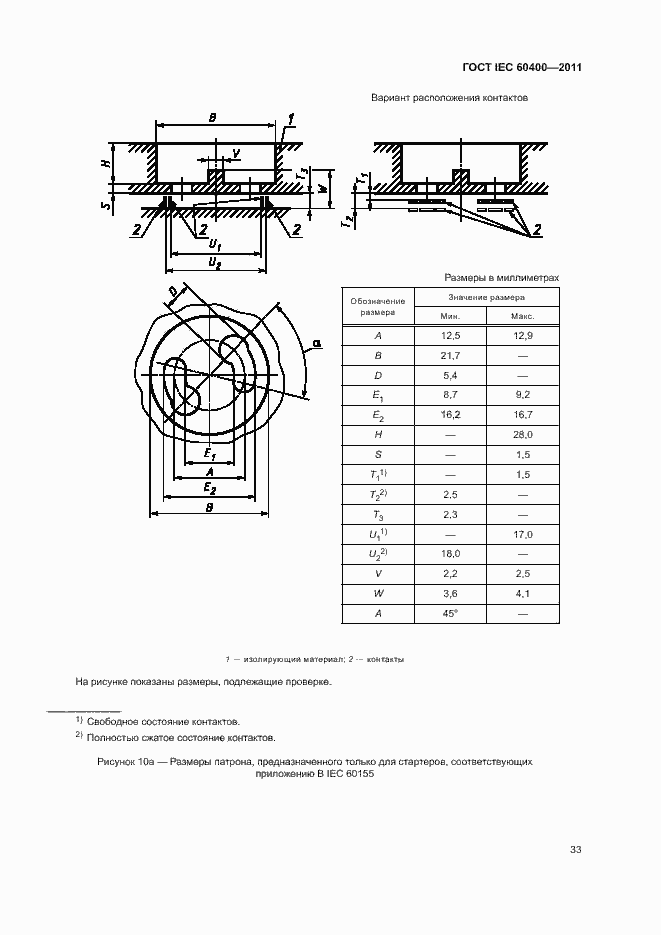 Страница 36 ГОСТ IEC 60400-2011