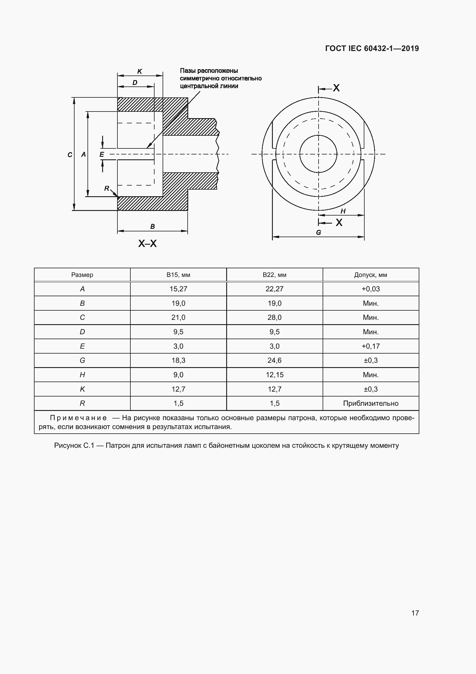 Страница 21 ГОСТ IEC 60432-1-2019