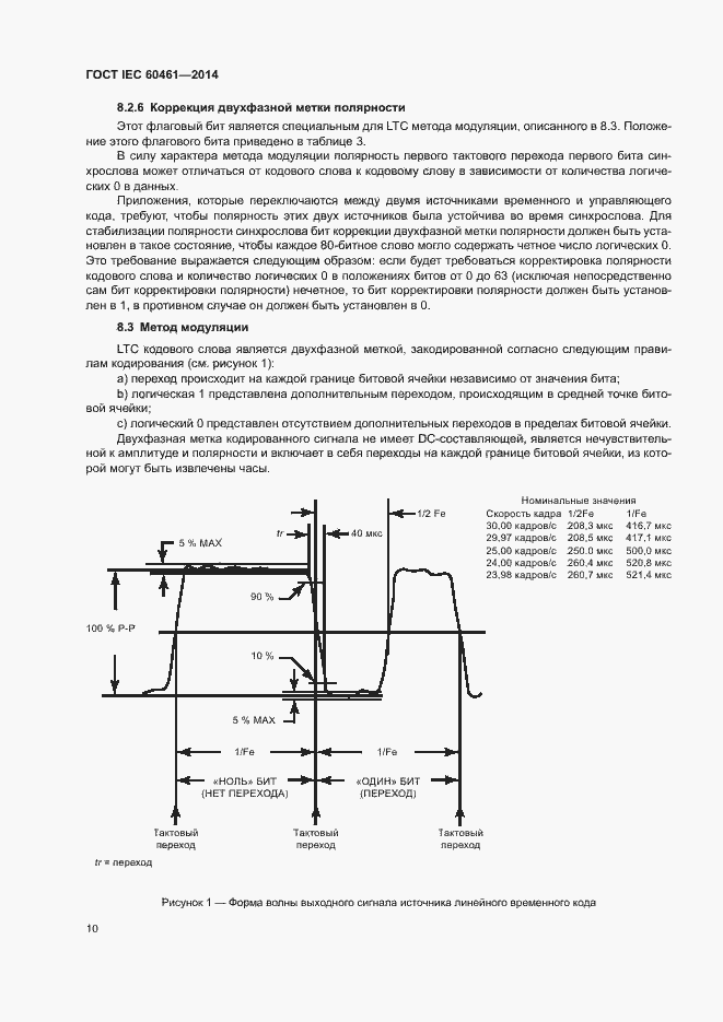Страница 14 ГОСТ IEC 60461-2014