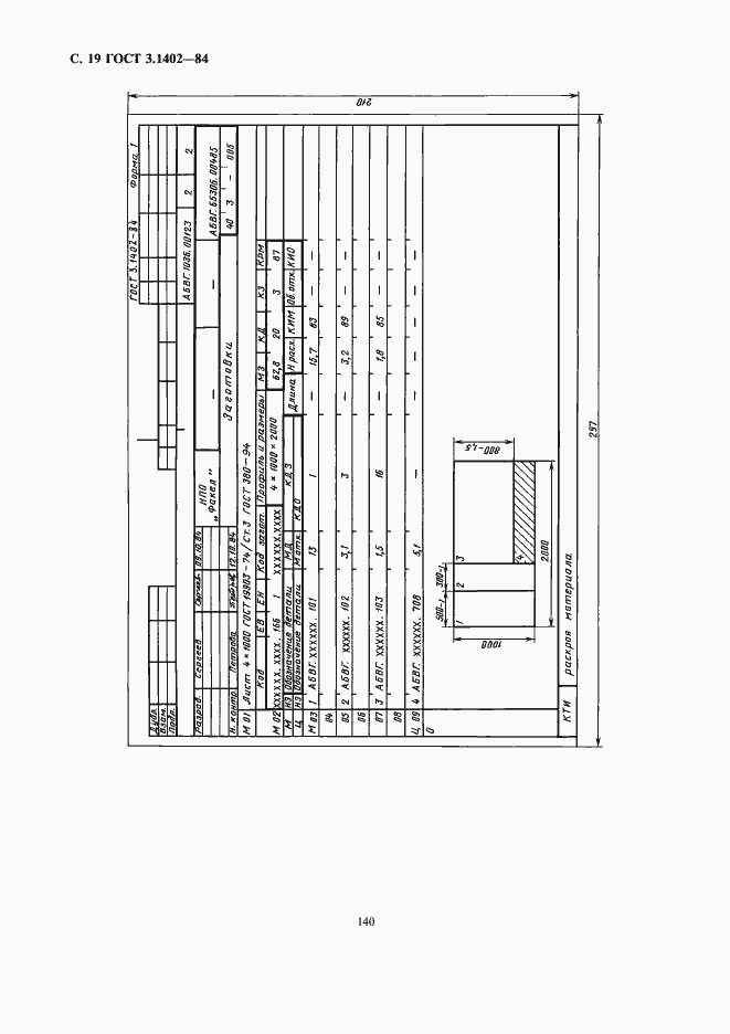 Страница 20 ГОСТ 3.1402-84