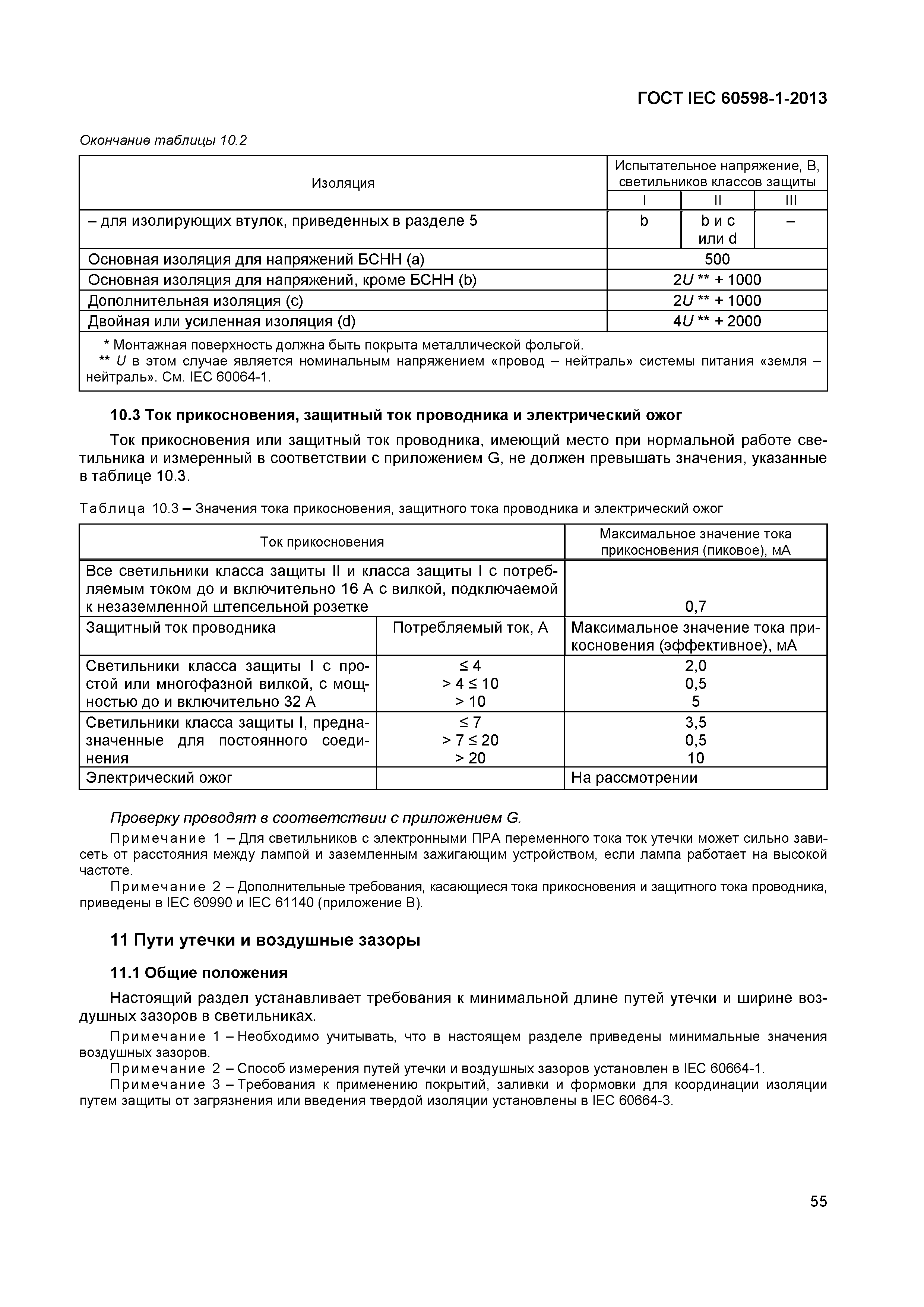 Страница 61 ГОСТ IEC 60598-1-2013