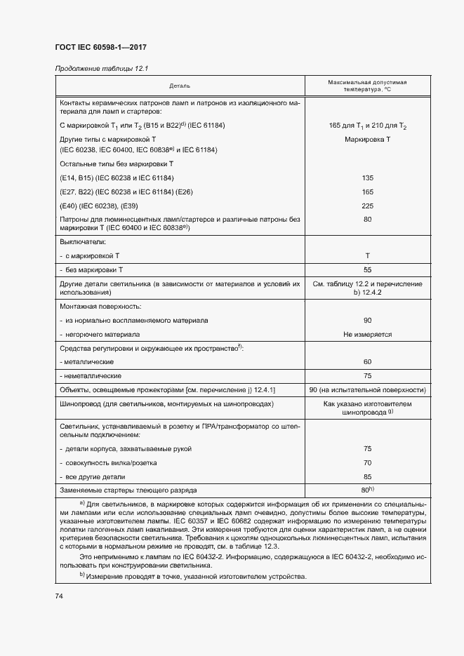 Страница 82 ГОСТ IEC 60598-1-2017