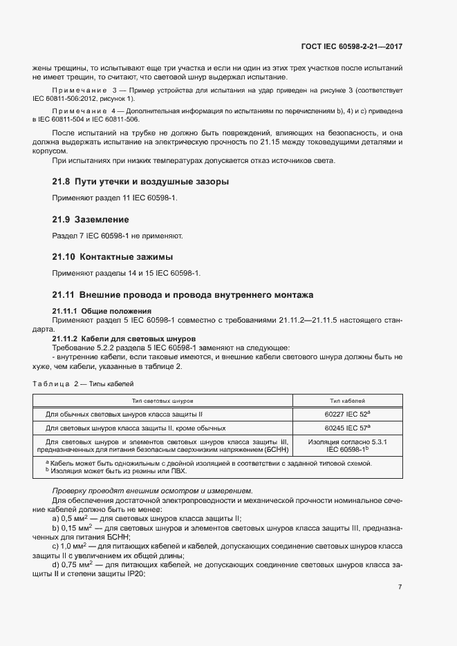 Страница 12 ГОСТ IEC 60598-2-21-2017