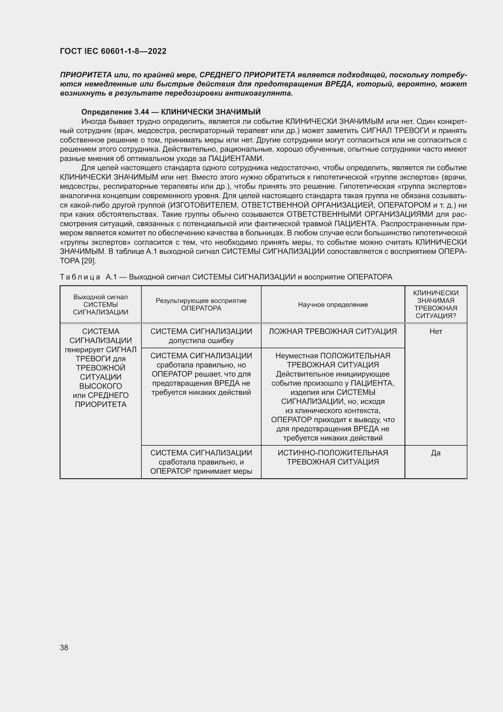 Страница 46 ГОСТ IEC 60601-1-8-2022