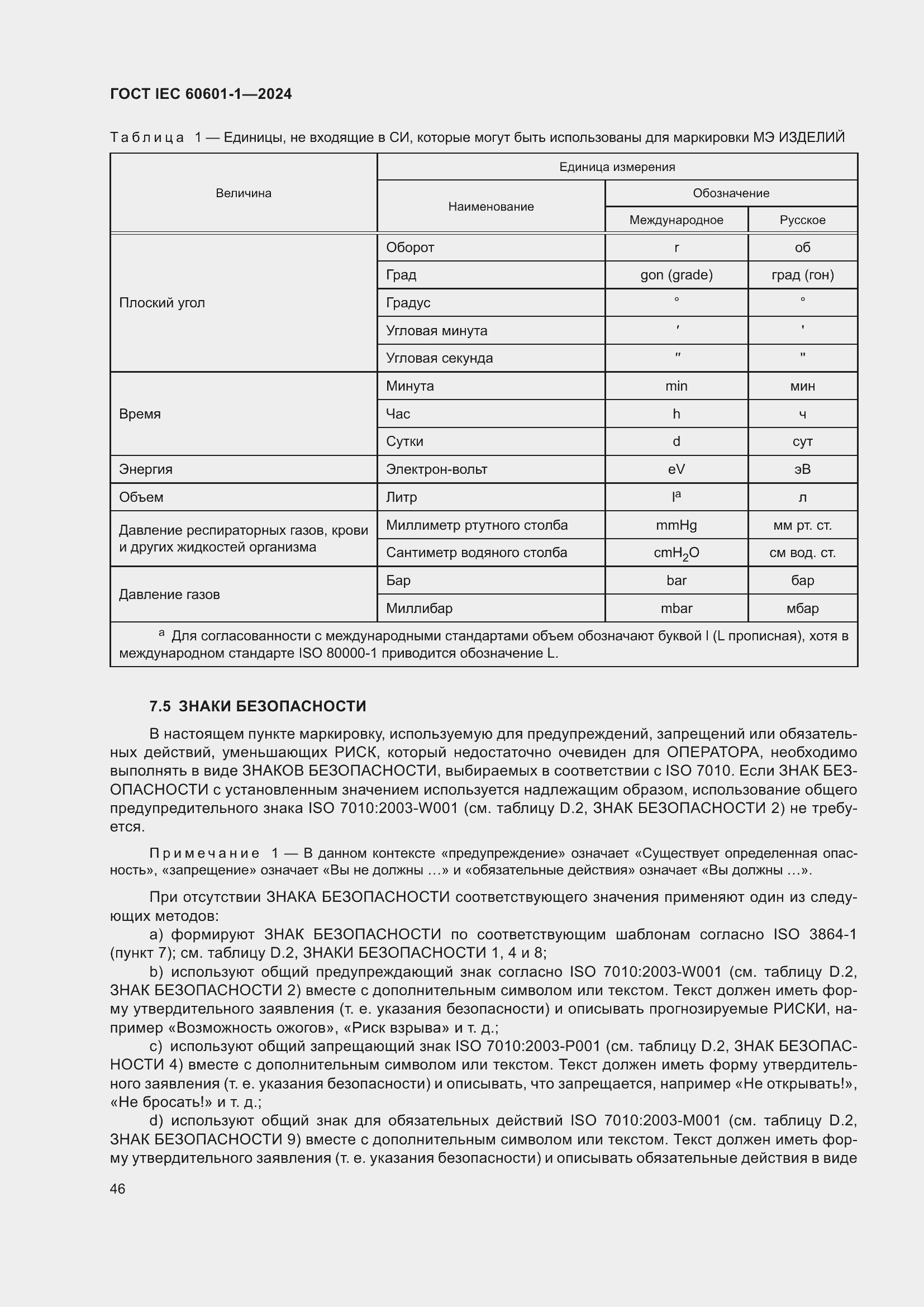 Страница 54 ГОСТ IEC 60601-1-2024