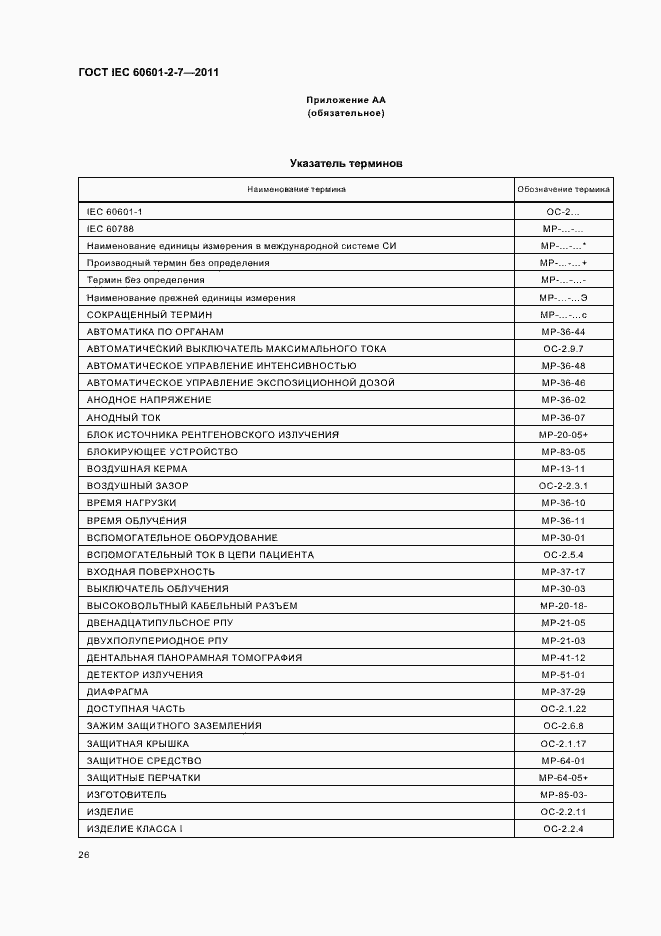 Страница 30 ГОСТ IEC 60601-2-7-2011