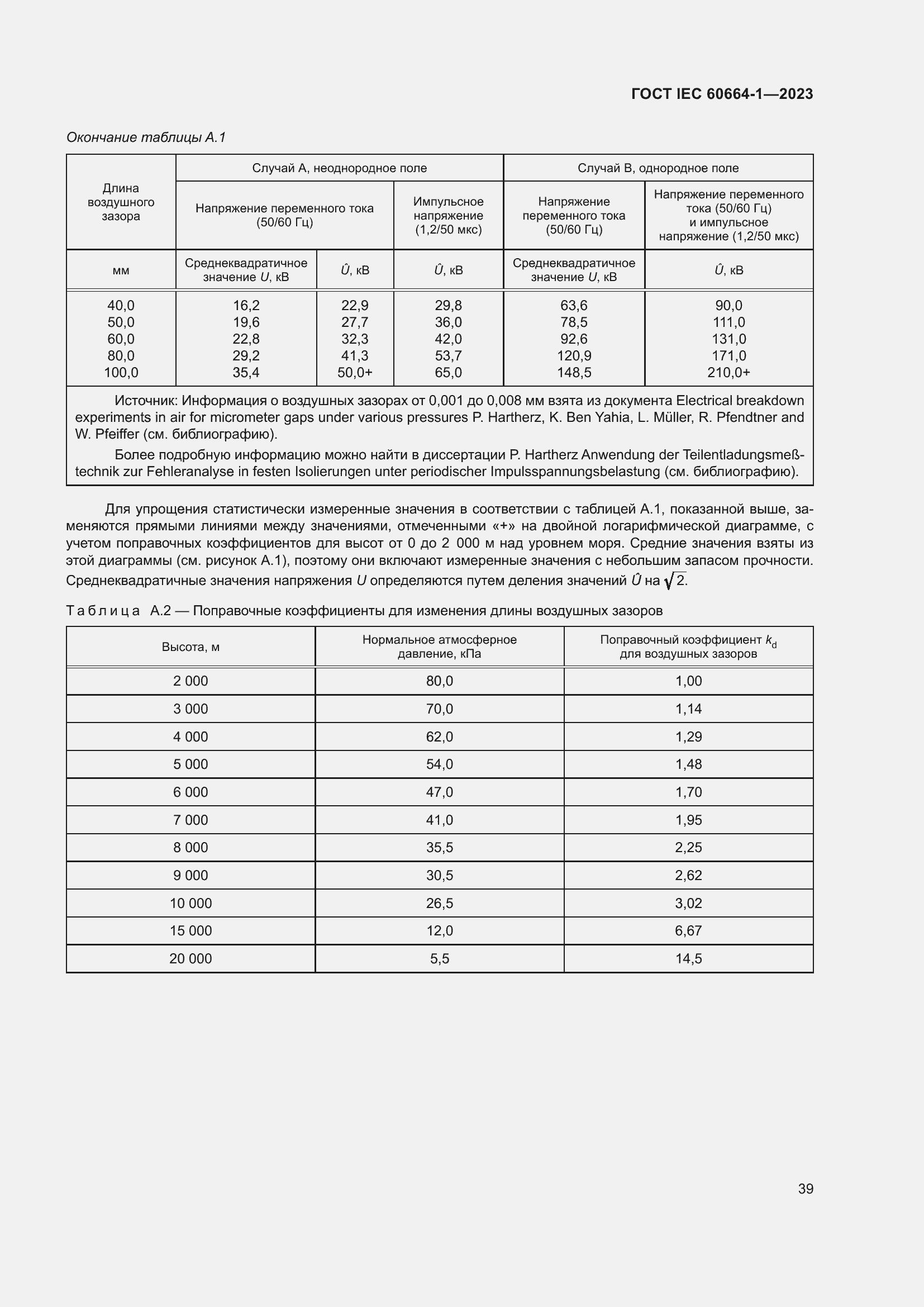 Страница 43 ГОСТ IEC 60664-1-2023