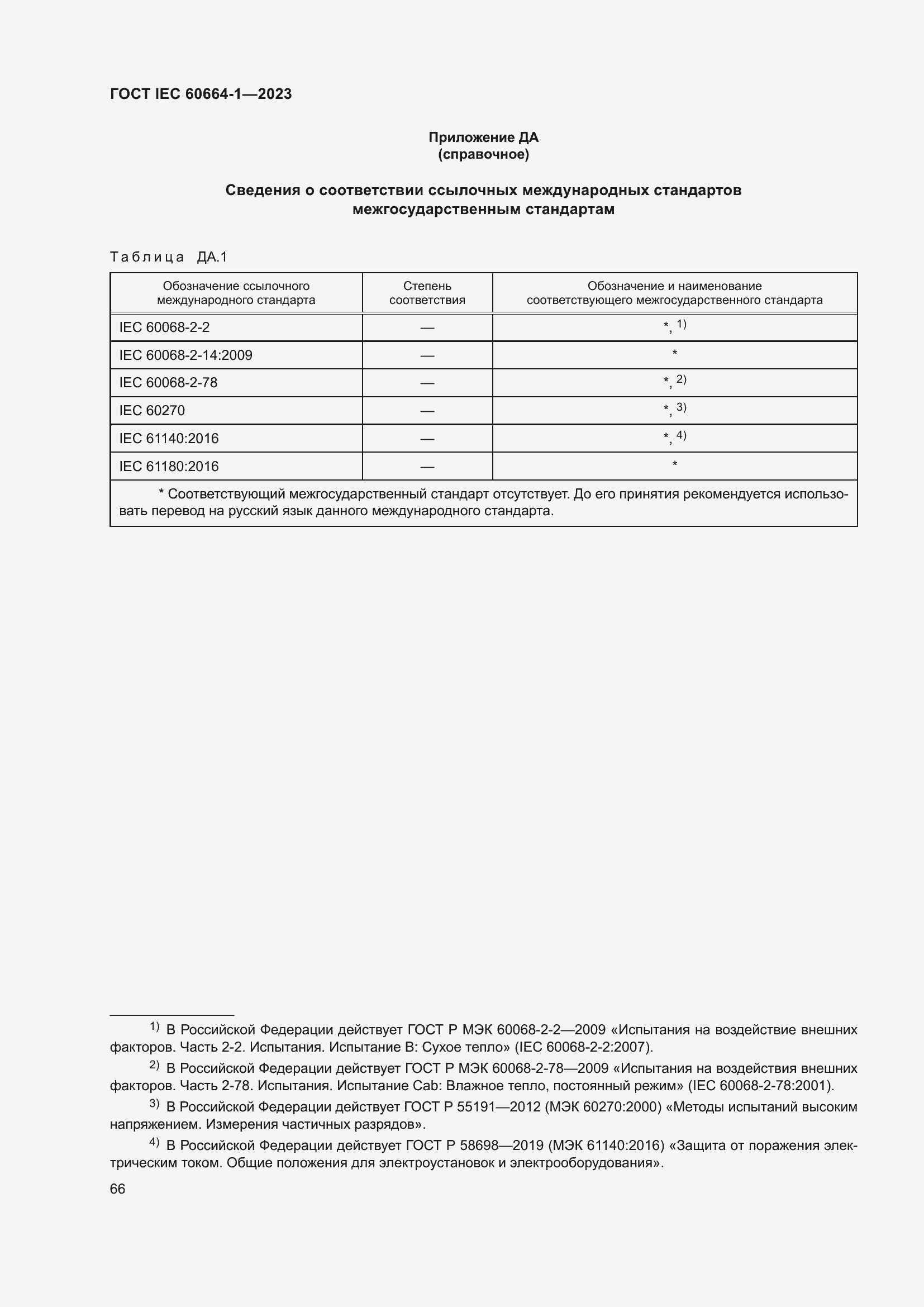 Страница 70 ГОСТ IEC 60664-1-2023