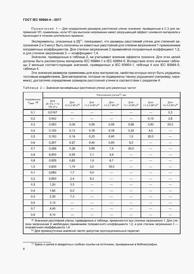 Страница 10 ГОСТ IEC 60664-4-2017