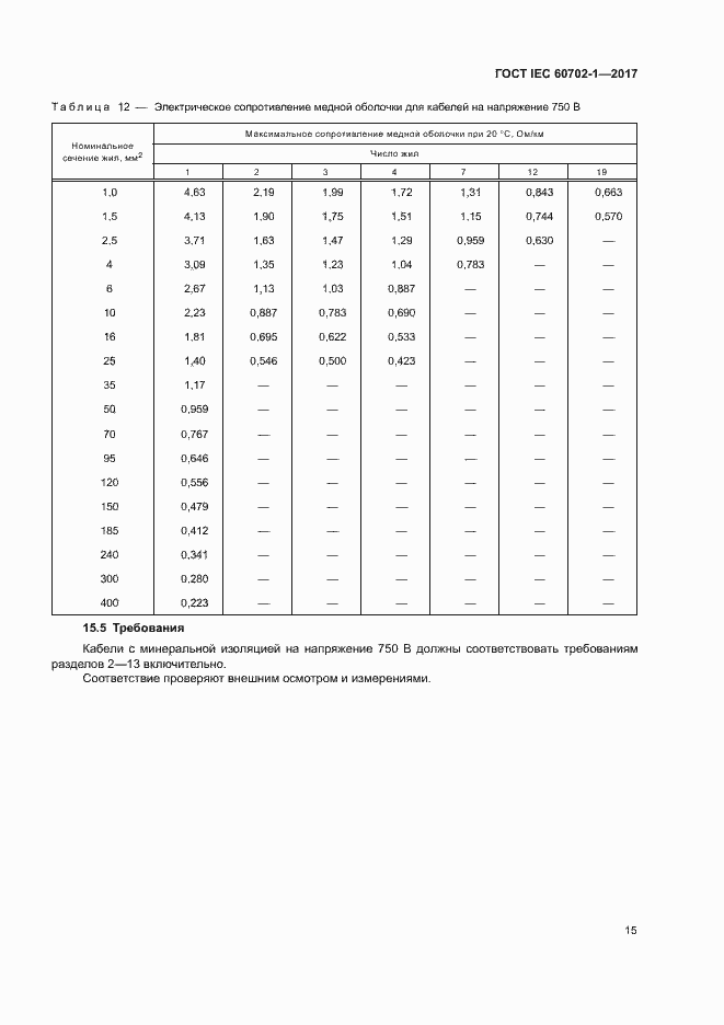 Страница 19 ГОСТ IEC 60702-1-2017