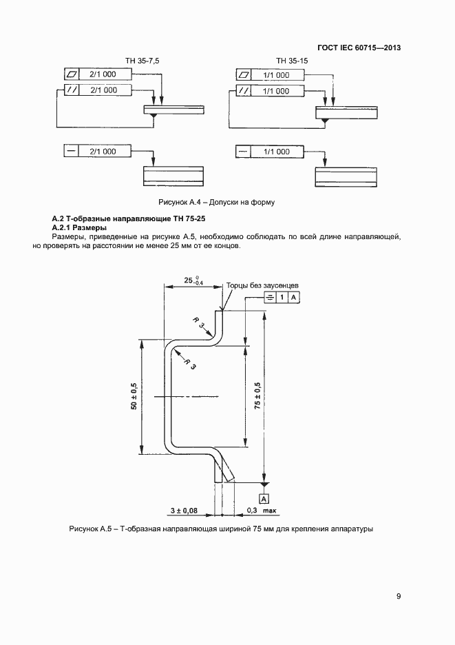 Страница 13 ГОСТ IEC 60715-2013
