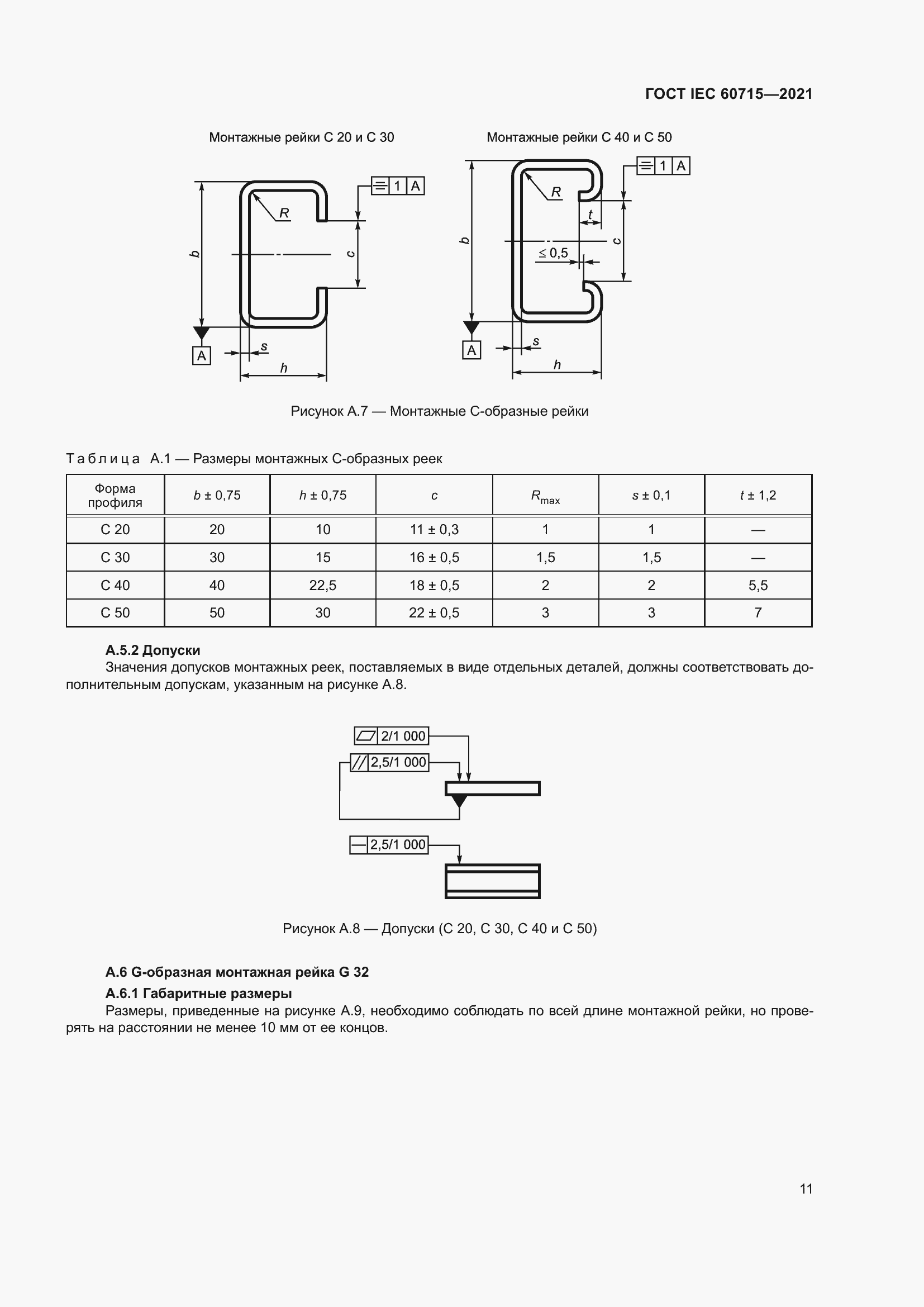 Страница 17 ГОСТ IEC 60715-2021