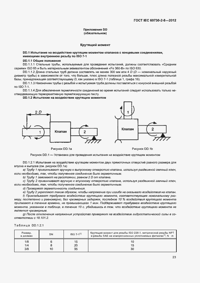 Страница 28 ГОСТ IEC 60730-2-8-2012
