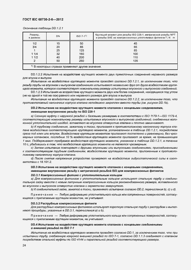 Страница 29 ГОСТ IEC 60730-2-8-2012