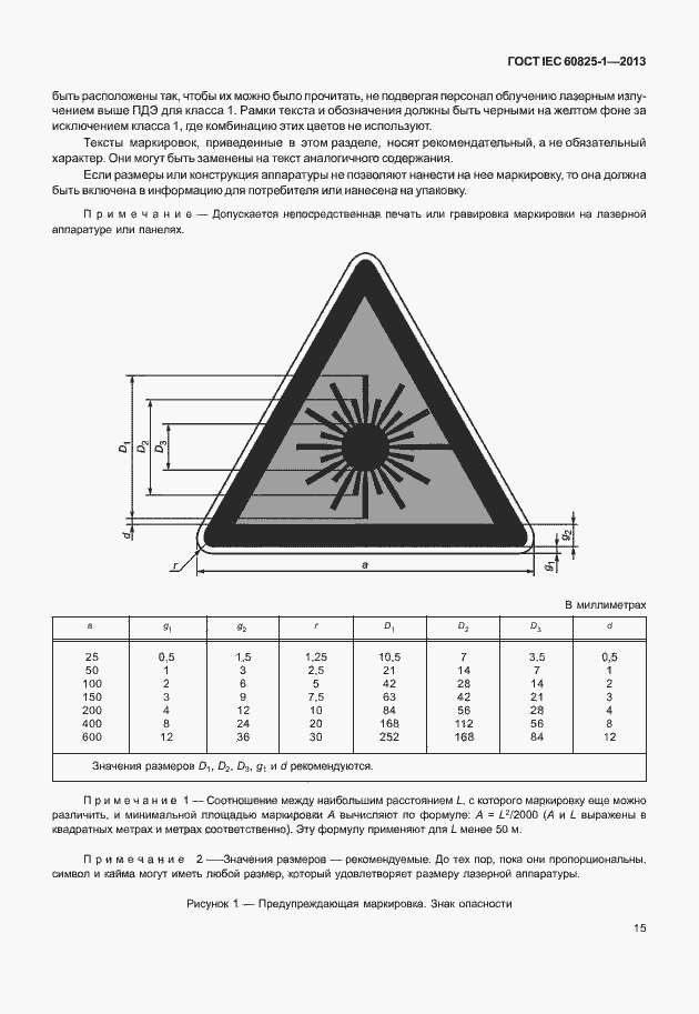 Страница 21 ГОСТ IEC 60825-1-2013