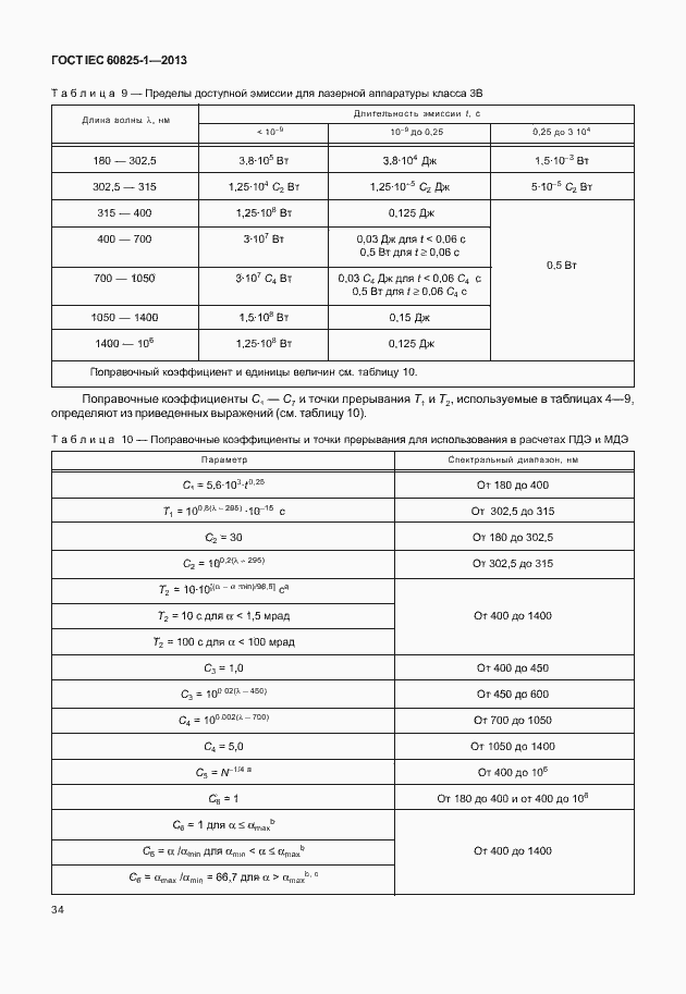 Страница 40 ГОСТ IEC 60825-1-2013