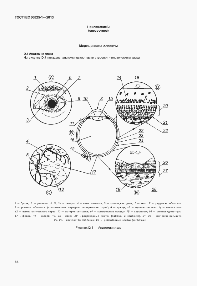 Страница 64 ГОСТ IEC 60825-1-2013