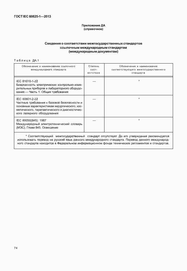 Страница 80 ГОСТ IEC 60825-1-2013