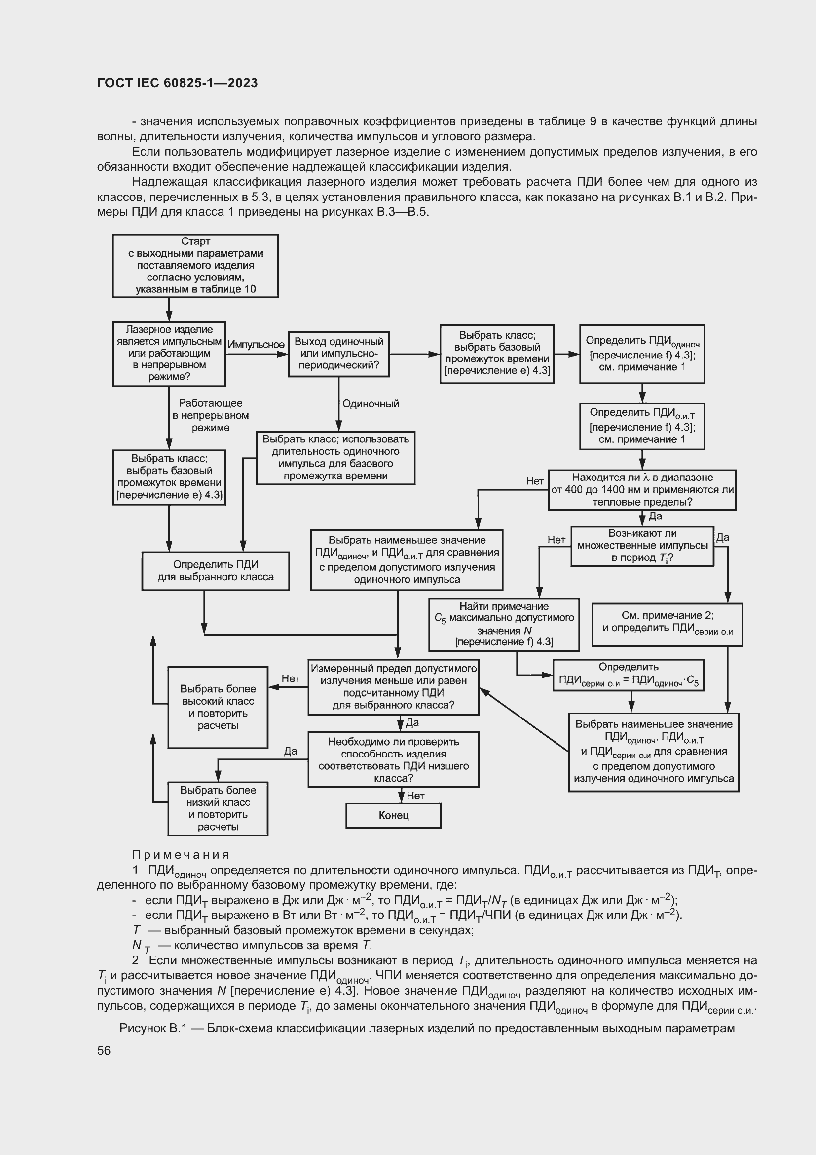 Страница 62 ГОСТ IEC 60825-1-2023