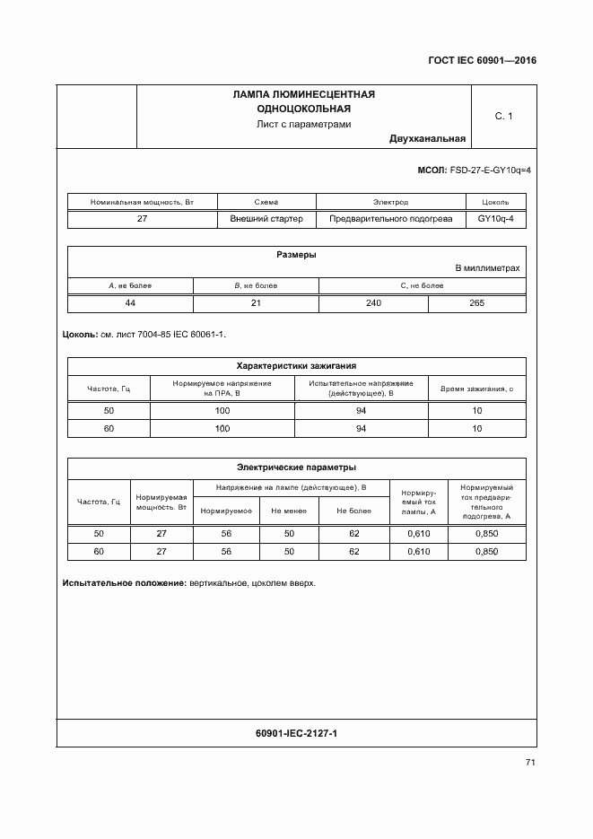 Страница 75 ГОСТ IEC 60901-2016