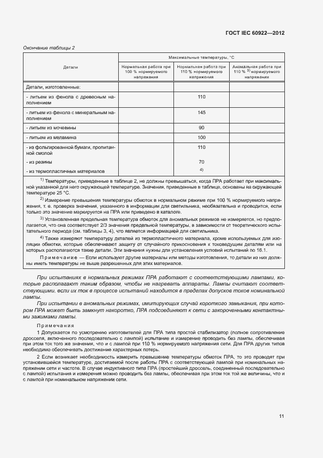 Страница 14 ГОСТ IEC 60922-2012