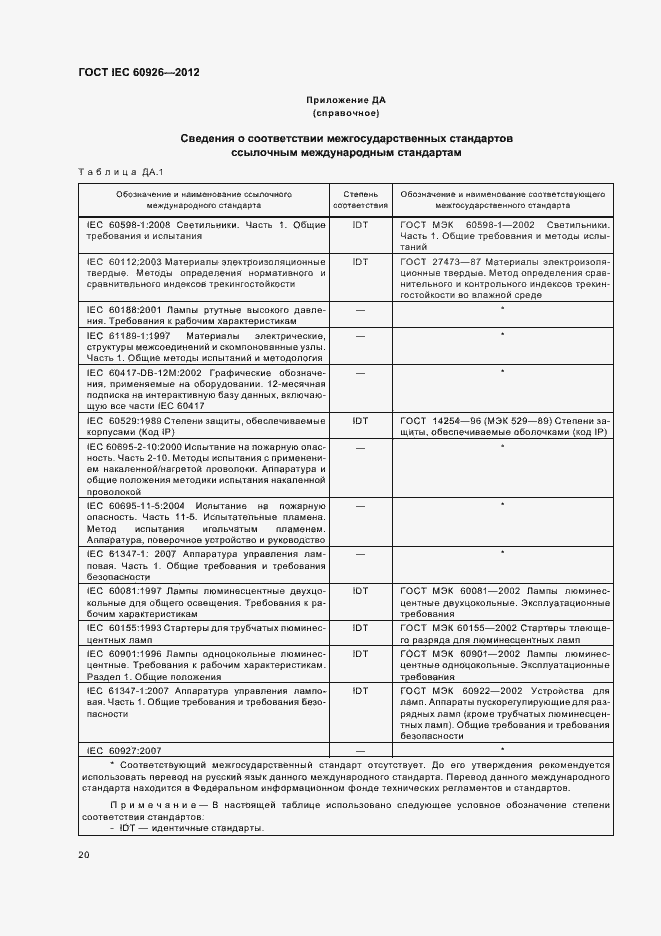 Страница 22 ГОСТ IEC 60926-2012