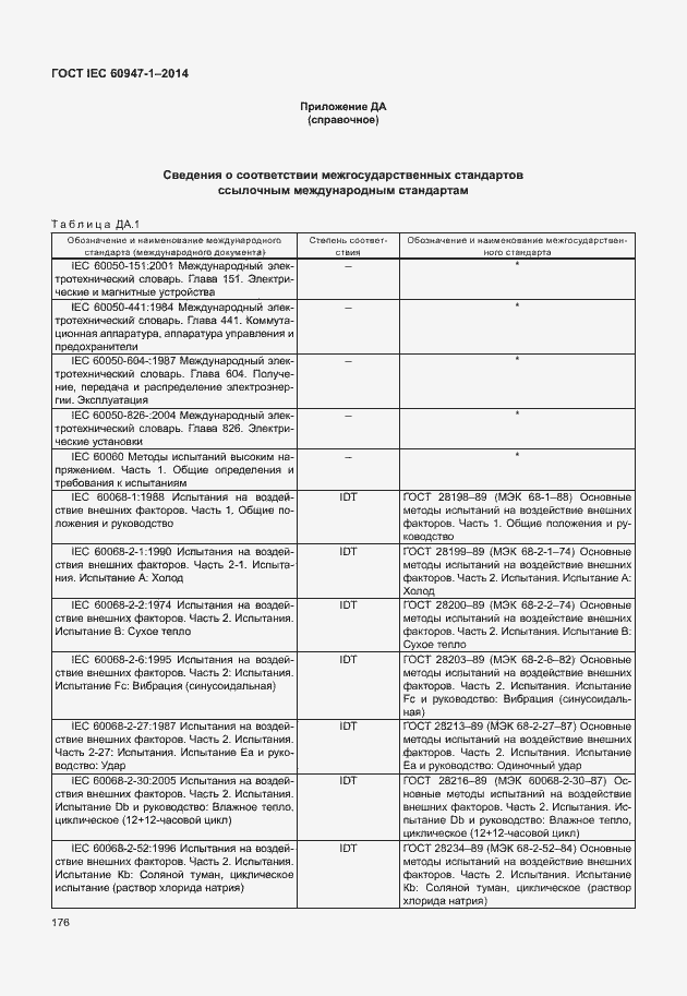 Страница 181 ГОСТ IEC 60947-1-2014