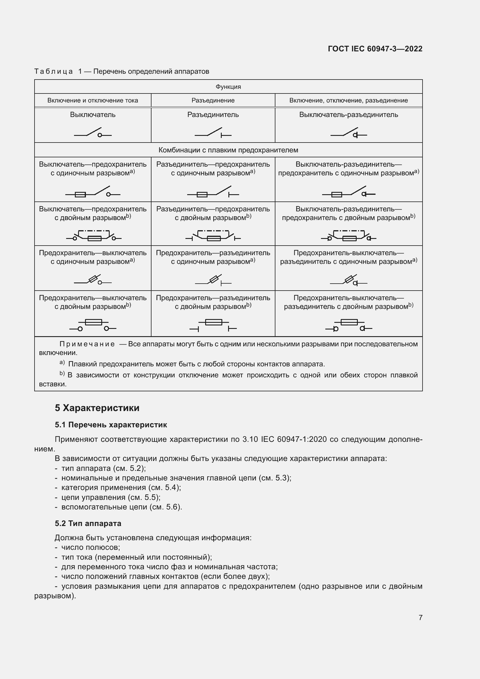 Страница 11 ГОСТ IEC 60947-3-2022