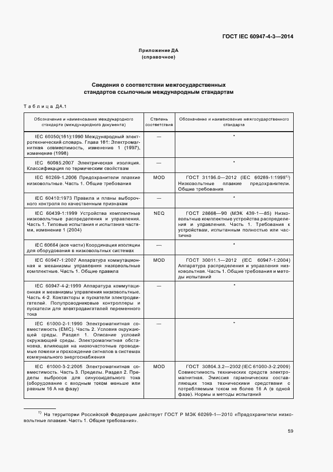 Страница 65 ГОСТ IEC 60947-4-3-2014