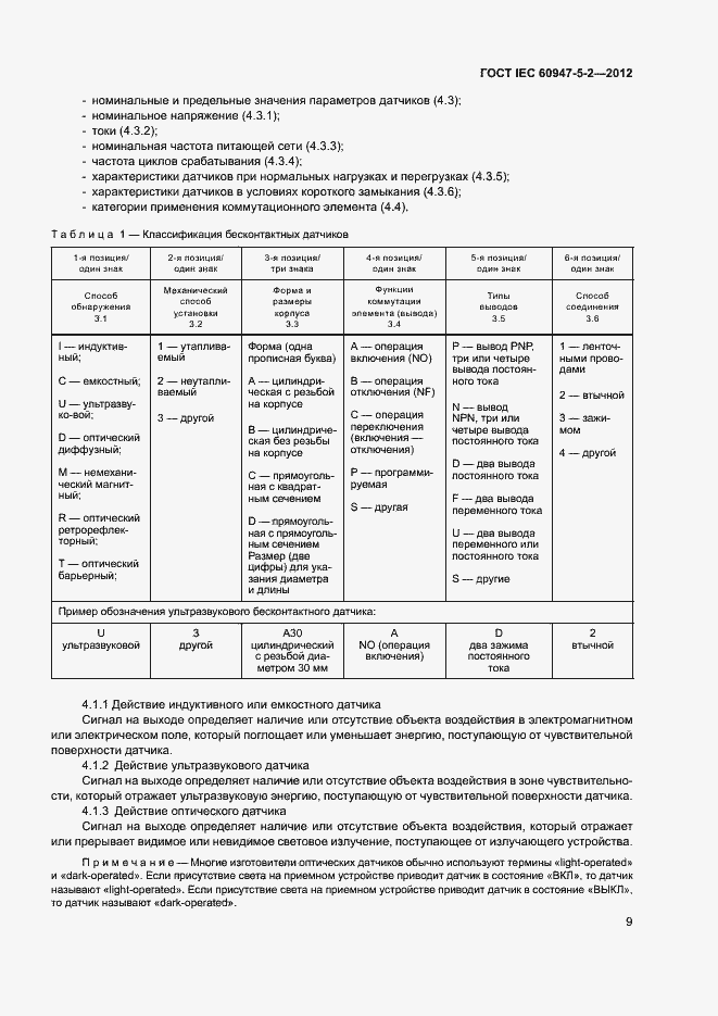 Страница 12 ГОСТ IEC 60947-5-2-2012