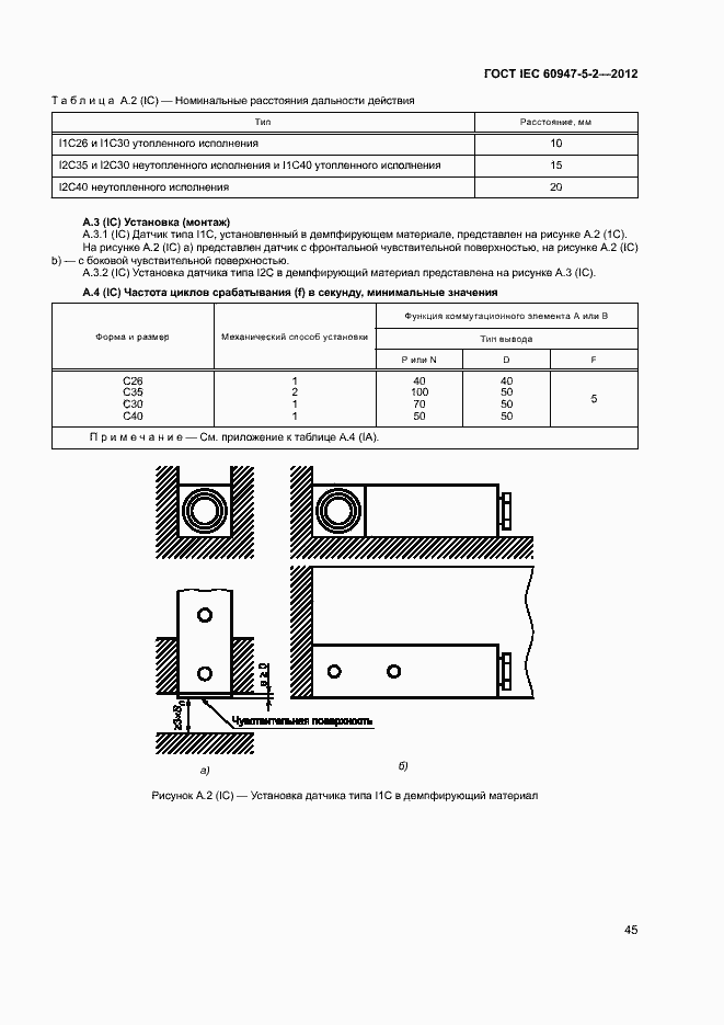 Страница 48 ГОСТ IEC 60947-5-2-2012