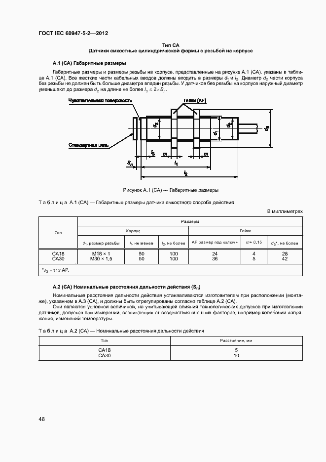 Страница 51 ГОСТ IEC 60947-5-2-2012