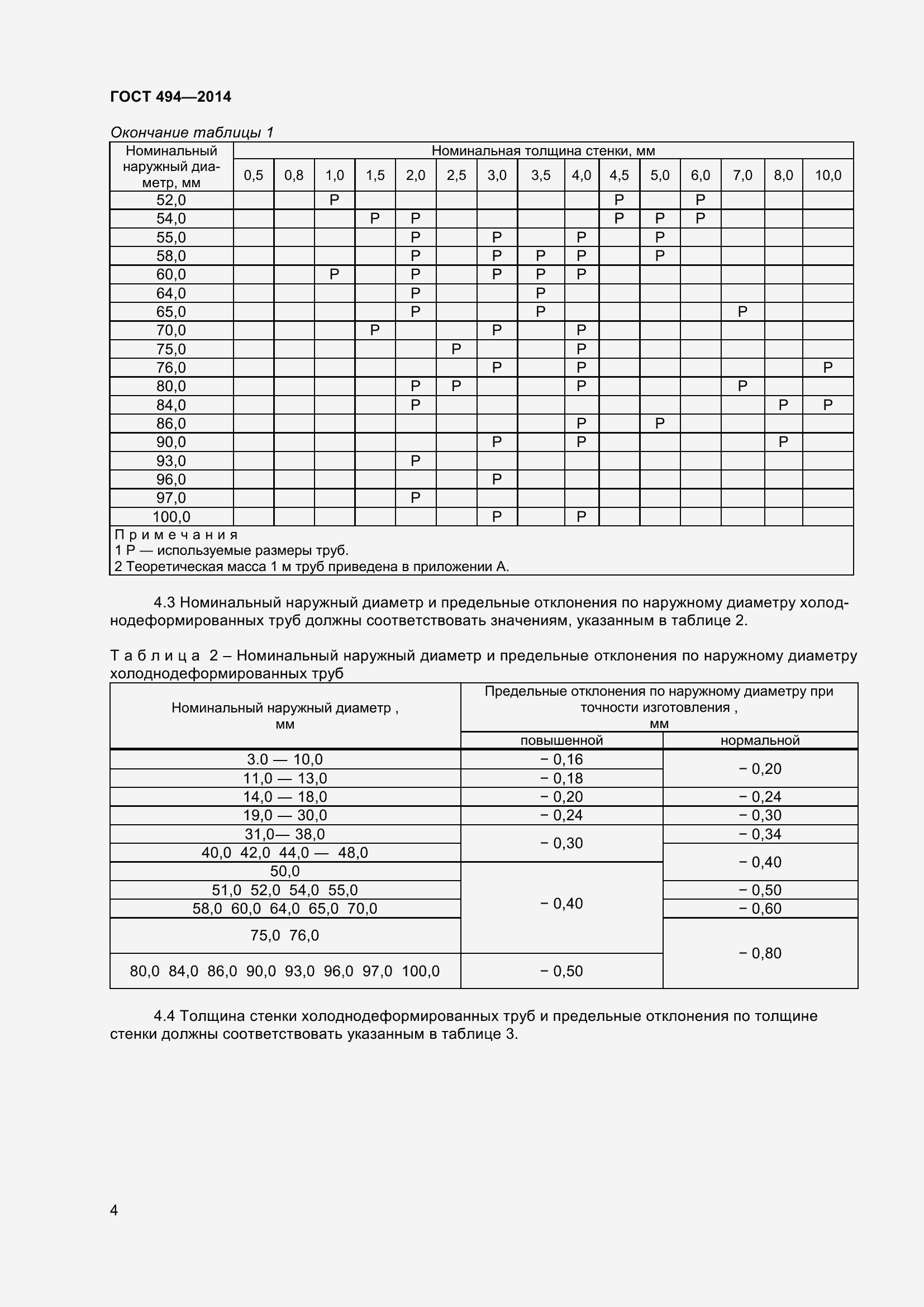 Страница 8 ГОСТ 494-2014