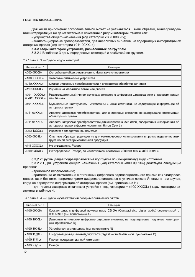Страница 14 ГОСТ IEC 60958-3-2014