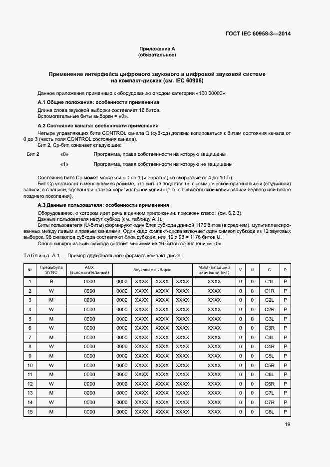 Страница 23 ГОСТ IEC 60958-3-2014