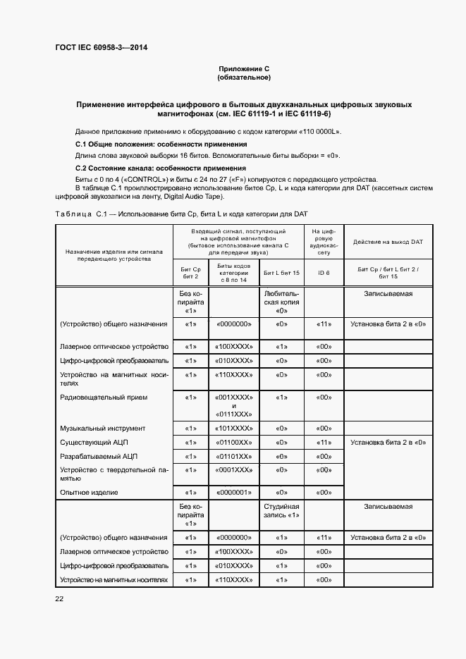 Страница 26 ГОСТ IEC 60958-3-2014