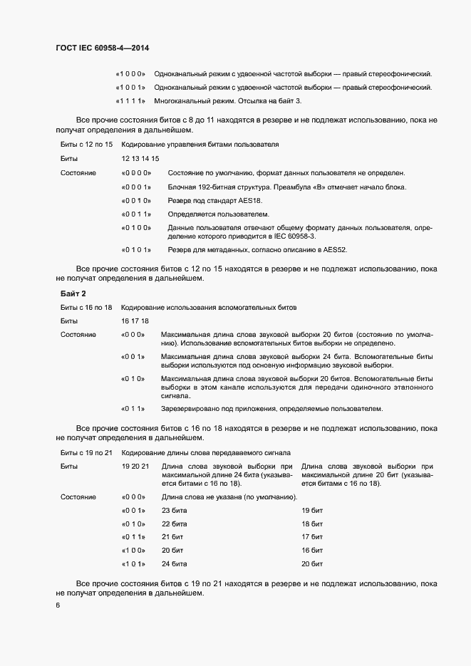 Страница 12 ГОСТ IEC 60958-4-2014