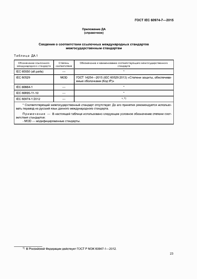 Страница 28 ГОСТ IEC 60974-7-2015