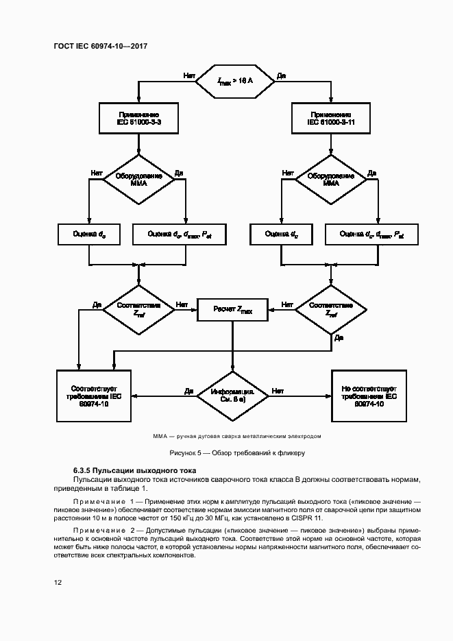 Страница 16 ГОСТ IEC 60974-10-2017