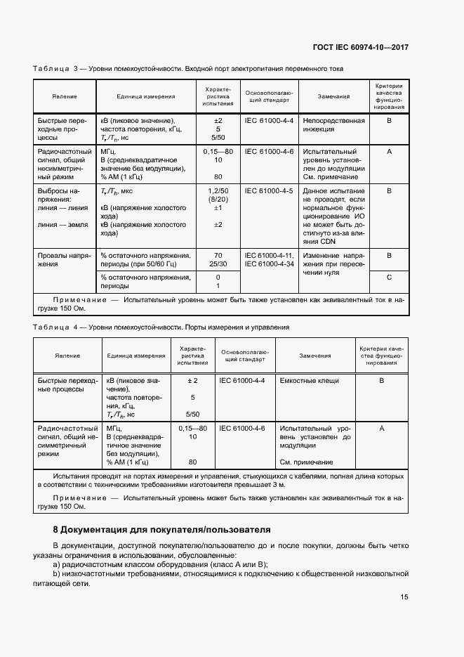 Страница 19 ГОСТ IEC 60974-10-2017