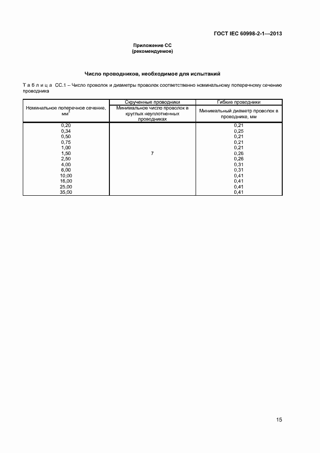 Страница 20 ГОСТ IEC 60998-2-1-2013