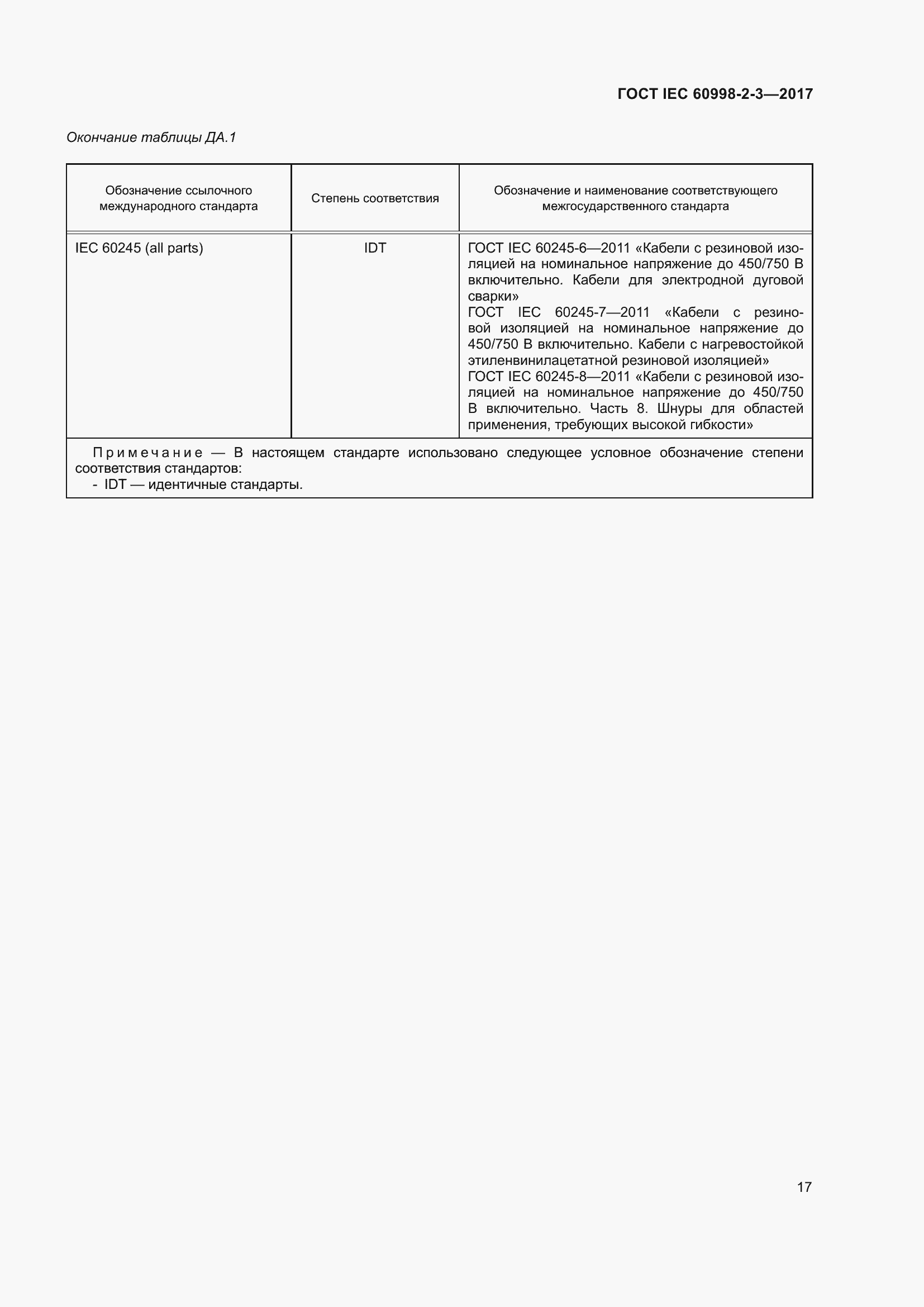 Страница 22 ГОСТ IEC 60998-2-3-2017