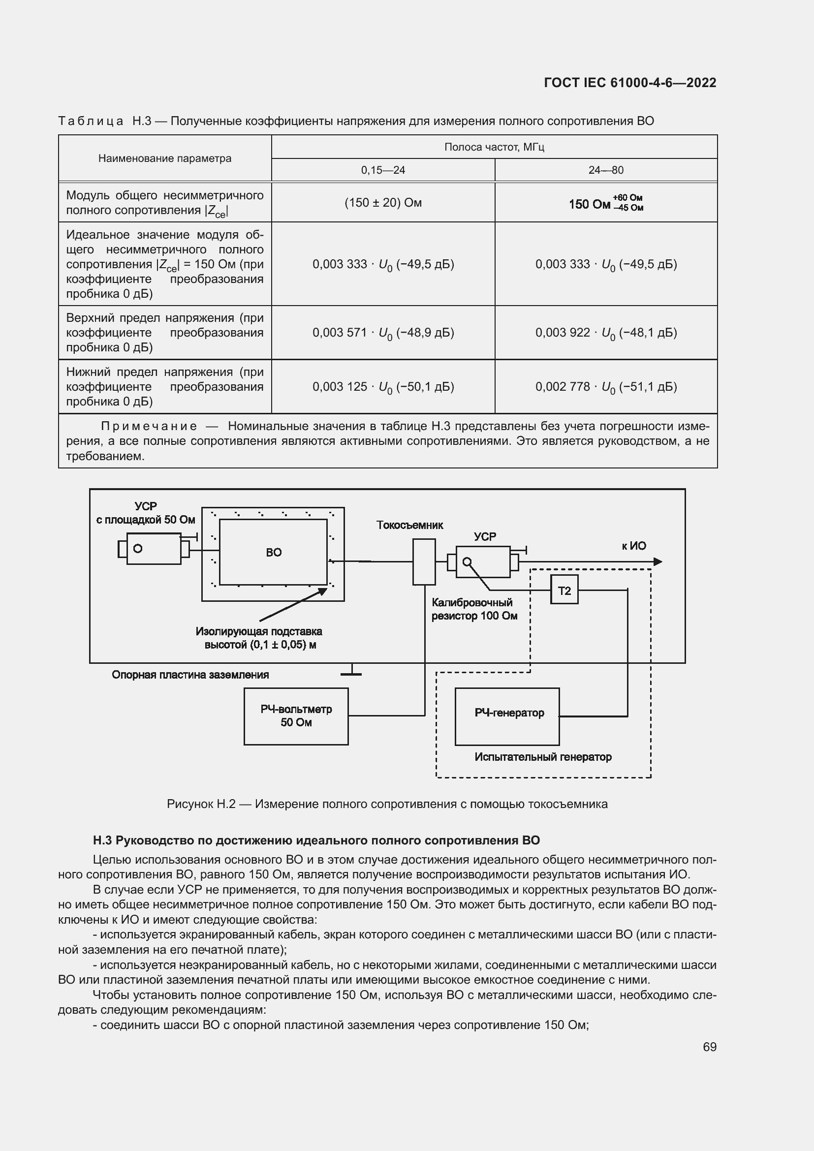 Страница 75 ГОСТ IEC 61000-4-6-2022