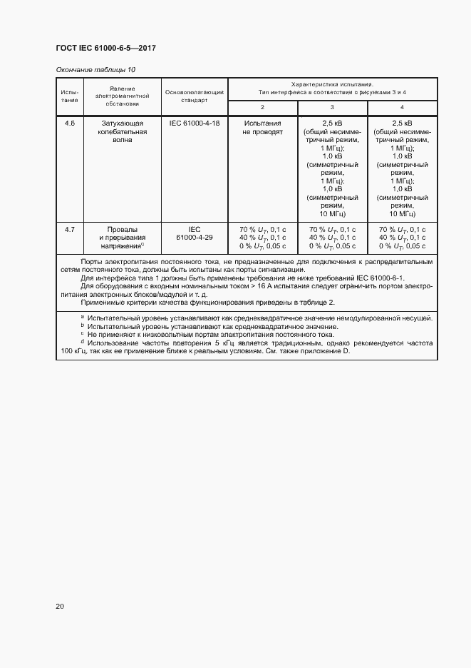 Страница 25 ГОСТ IEC 61000-6-5-2017