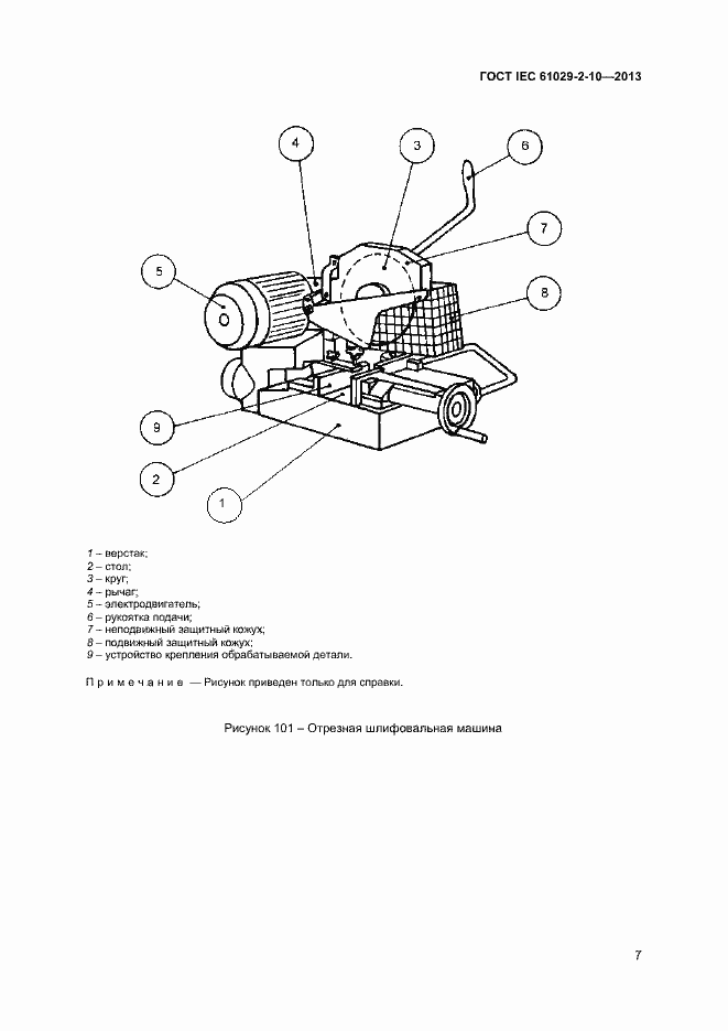 Страница 11 ГОСТ IEC 61029-2-10-2013