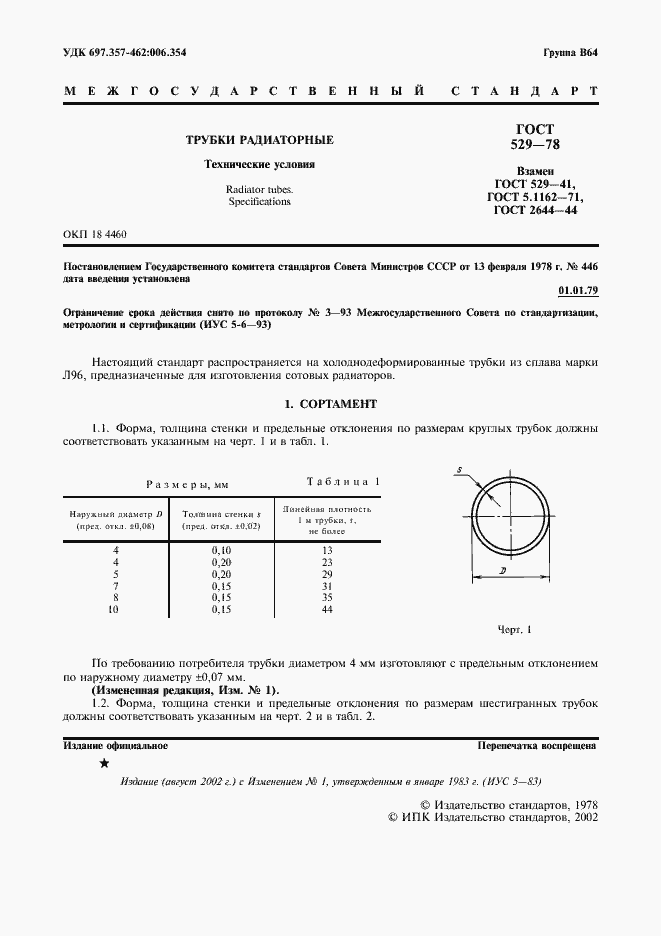 Страница 2 ГОСТ 529-78