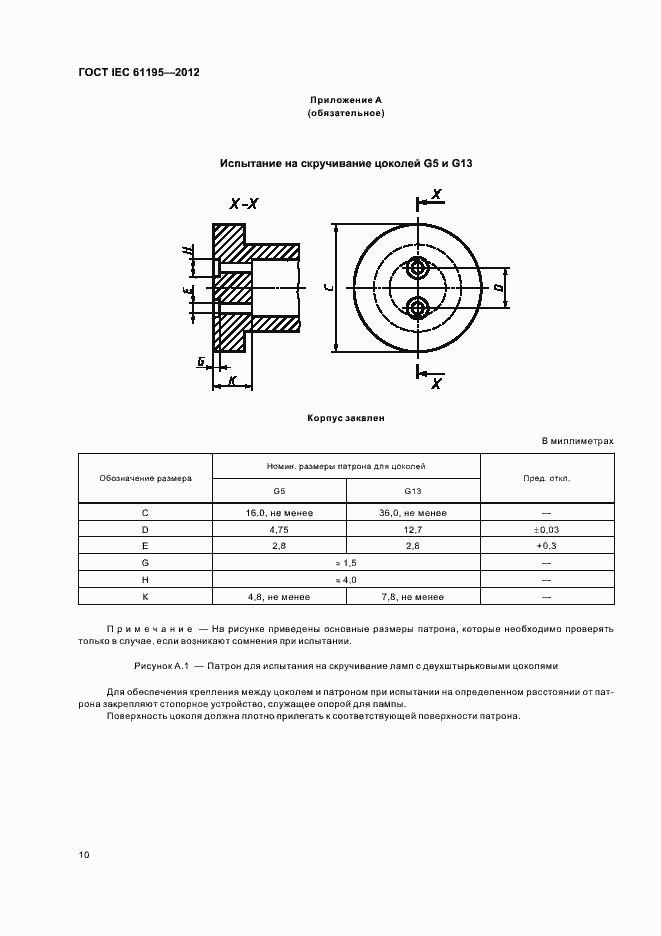 Страница 14 ГОСТ IEC 61195-2012