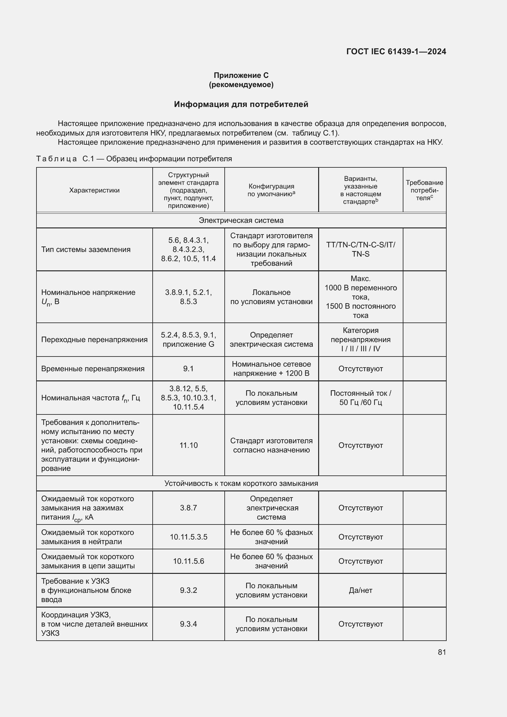Страница 87 ГОСТ IEC 61439-1-2024