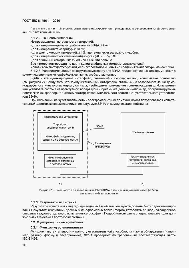Страница 22 ГОСТ IEC 61496-1-2016