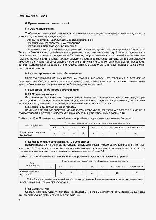 Страница 12 ГОСТ IEC 61547-2013